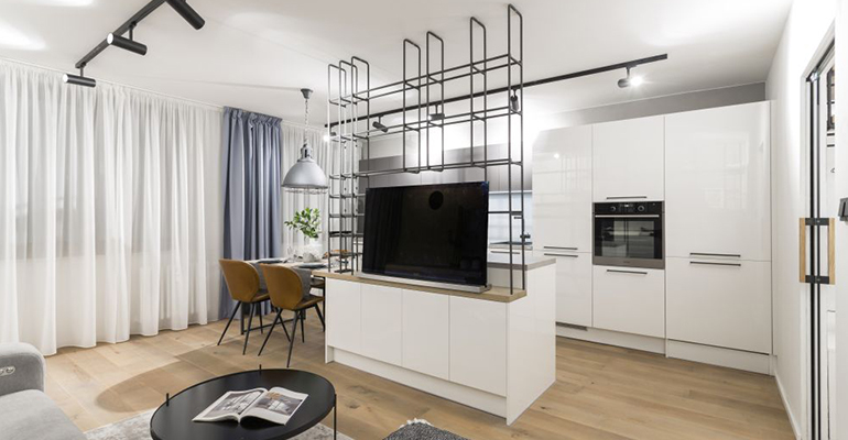 Kuchyň od Oresi na míru: Industriální styl