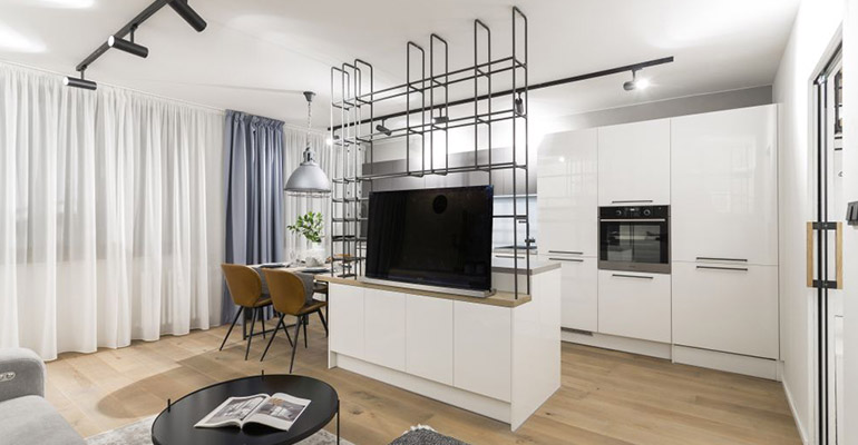 Kuchyň od Oresi na míru: Industriální styl